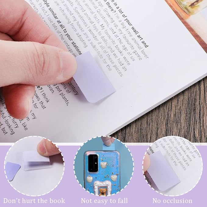 360 Pcs Sticky Index Tabs, Colored Book Sticky Tabs for Notebooks, Repositionable Page Tabs for Notebooks File Classification,12 Colors (1 Inch, 1.8×1 Inch)