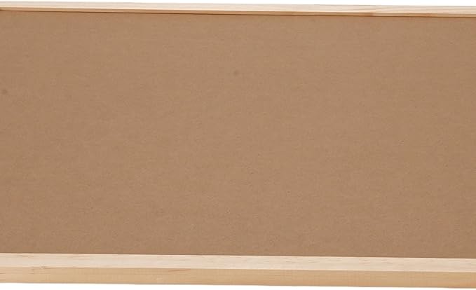 BAFOVY Cork Board Magnetic Dry Erase Office Bulletin Board 40x60cm Self Healing Wall Mounted with Solid Wood Frame for Homes Classrooms Dorms