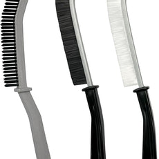 Crevice Cleaning Brush, Hard-Bristled Gap Scrub Brush, Toilet Gap Cleaning Brush Tool, for Scrub Small Spaces, Kitchen, Bathroom, Corner, Grout, Sink, Window Tracks, Hinges, 3pcs