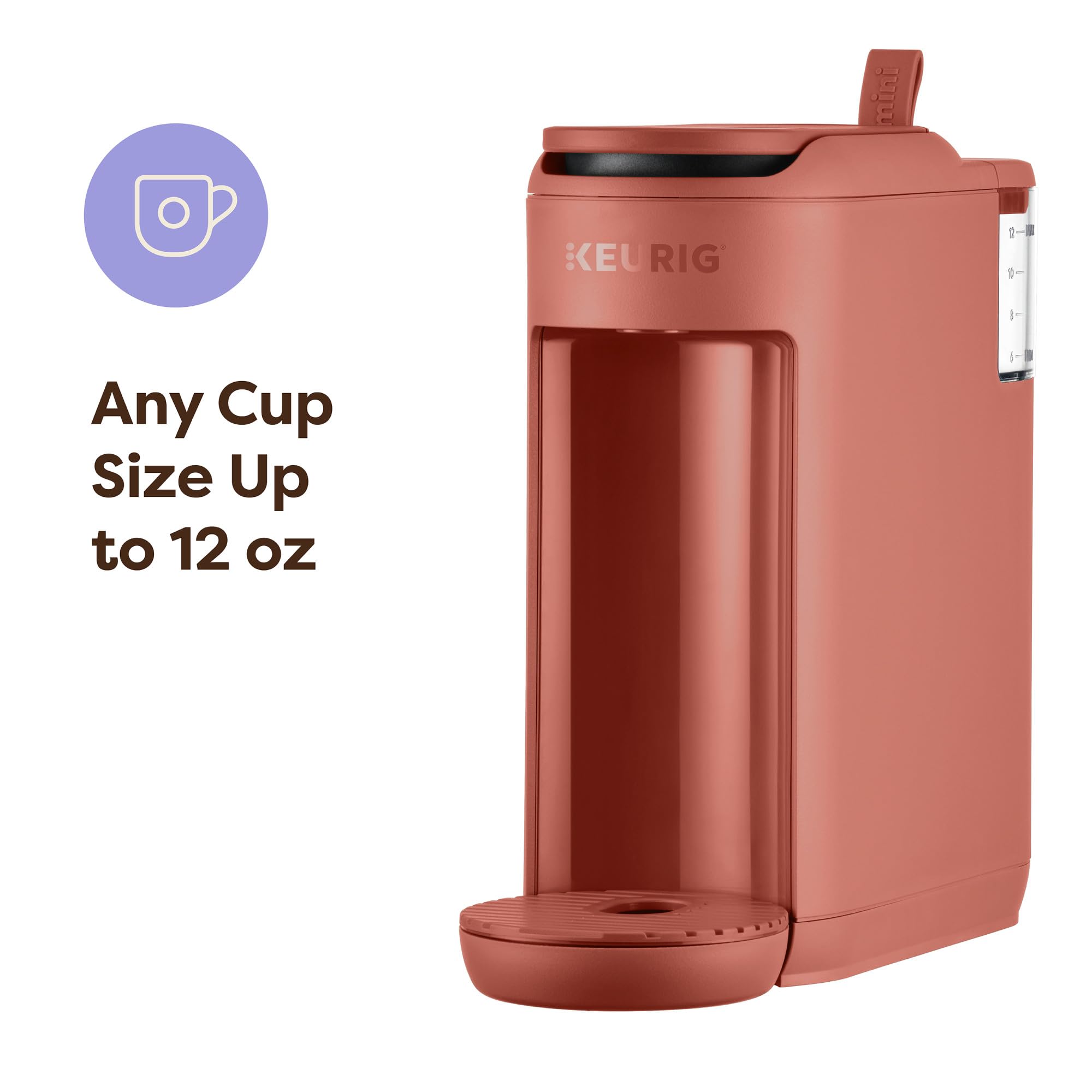 Keurig K-Mini Mate Single Serve K-Cup Pod Coffee Maker, Brews Up to 12 oz Cup, Compact Portable Coffee Machine for Small Spaces, Great for Dorms & Offices, Pink Sands Dormly