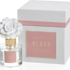 Zodax Blush Porcelain Oil Diffuser, 1.69 oz - Moroccan Peony