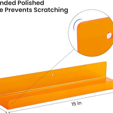 upsimples Acrylic Shelves for Wall Decor, 15