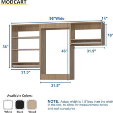 Modular Closet System, 96