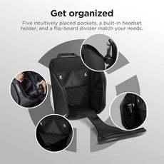 Lenovo Legion 16-inch Armored Gaming Backpack GB900, 20L Capacity, Water-Resistant, Beathable & Ergonomic Shoulder Straps, Multiple Pockets, Black