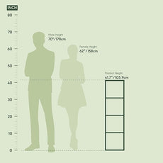 Furinno PASIR Book Shelf, 4-Tier Modern Bookshelf, Open Shelves Bookcase 9 x 12 x 42, for Living Room, Bedroom, Home Office, White