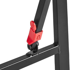 Amazon Basics Bed Frame with Storage, Foldable Metal Platform, Sturdy Steel, No Box Spring Needed, 18 inches High, Tool-Free Setup, Full Size, Black