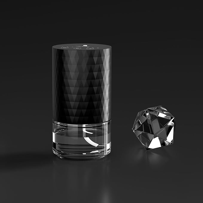 Airversa Essential Oil Diffuser Waterless Aromatherapy Diffusers for Home, Bedroom, Car, Office, Desk, Battery Operated, Small Cordless Diffuser for Pure Scent, 100mL Capacity, AN5(Ice Blue)