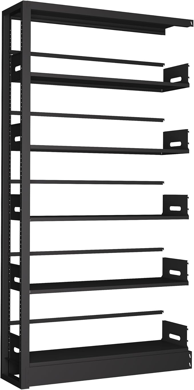 Black Subframe - Cannot be Used Alone, Need to be Used in Conjunction with The 68.9" Tall Main Bookshelf