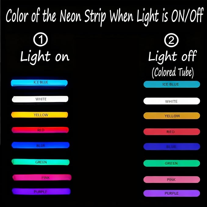 Large Customizable Neon Signs - Personalized Dimmable LED Neon Signs for Dorms, Offices, Bars, Weddings, Birthdays, Parties & Proposals to Set the Perfect Mood.