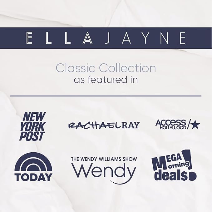 Ella Jayne Cotton Percale Sheets California King (4 Pieces) Permium 100% Cotton Percale TC300, Hotel Luxury Collection, Deep Pockets and Cooling California King Percale Sheets (Light Grey)