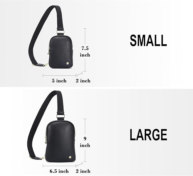 INICAT Small Anti Theft Crossbody Bags for Women, Vegan Leather Sling Cross Body Purse Travel Essentials Teen Girl Gifts