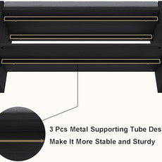 BON AUGURE Storage Bench, Entryway Bench with Shoes Storage, Wooden Benches with Seat Cushion, Shoe Rack Benches for Entry, Entrance, Front Door (Black Oak, 40 Inch Wide)