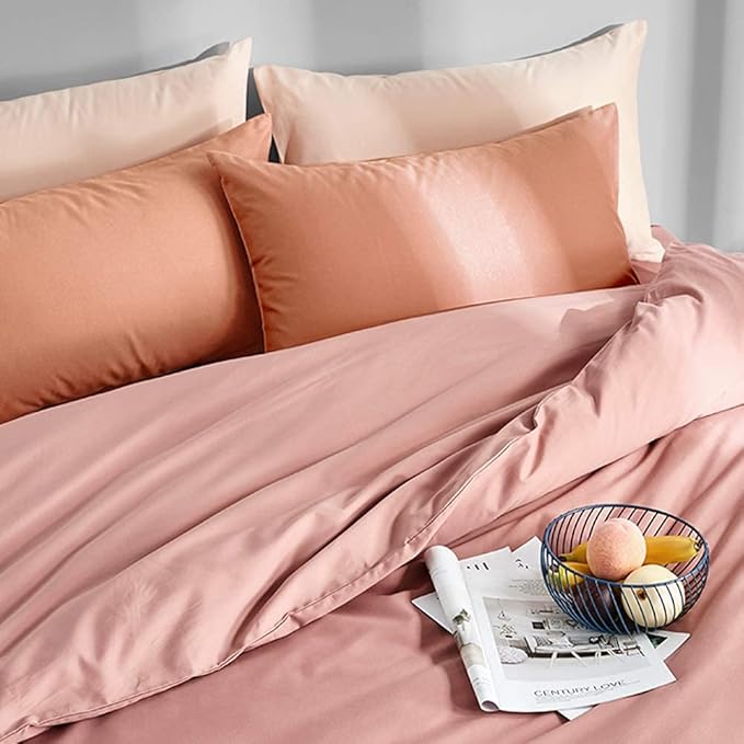 FLXXIE 2 Pack Microfiber King Pillow Cases, 1800 Super Soft Pillowcases with Envelope Closure, Wrinkle, Fade and Stain Resistant Pillow Covers, 20x36, Tan