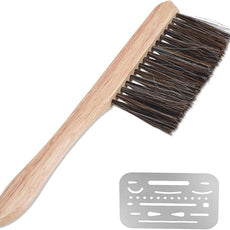 Drafting Brush, Mini Dusting Brushes, Soft Bristles, Drafting Supplies and Architecture Cleaning Tool, Horse Hair Drafting Brush for Student (2 pcs)