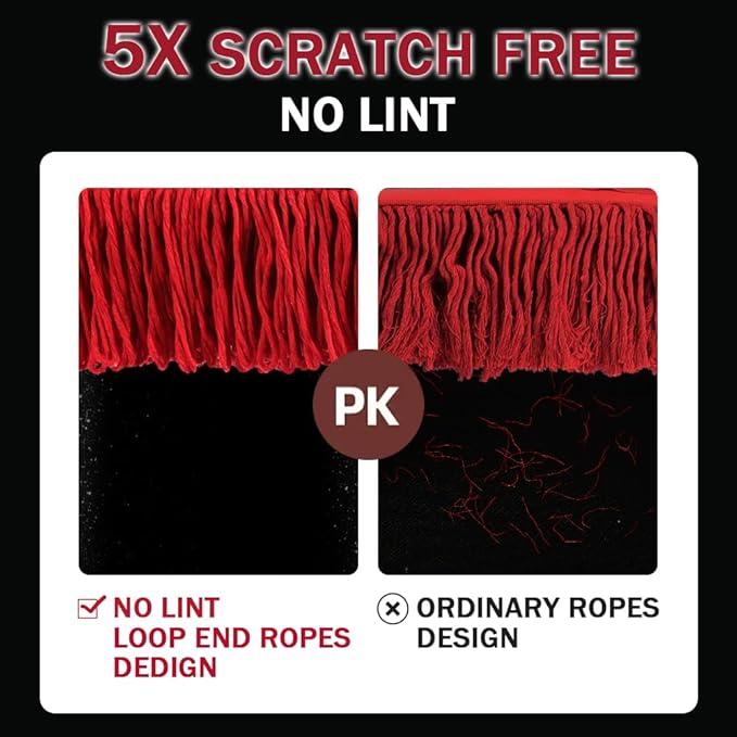 Car Duster-Stocking Stuffers Gifts for Men Women-Wax Cotton Hair, Scratch-Free Travel-Friendly Auto Cleaner, Truck, SUV, RV & Motorcycle - Extendable Handle, No Lint，Beach Travel Essentials