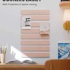 Cork Board Alternative Felt Strip Board 8-Pack 13