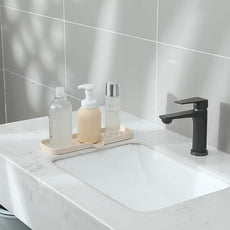 Silicone Bathroom Soap Dishes with Drain Spout-Bathroom and Kitchen Sink Organizer,Sponge Holder,Dish Soap Tray,Perfect for Dispenser,Scrubber,Bottle,Cup on Sink or Counter-Tapioca 12