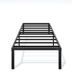 Metal Bed Frame Twin Size - 16 Inch Heavy-Duty Twin Platform Bed Frame No Box Spring Needed, Easy Assembly, Noise-Free, Sturdy Mattress Foundation, Underbed Storage Space