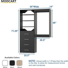 Modular Closet System, 55