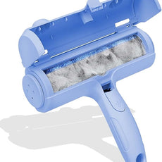 ACE2ACE Pet Hair Removal Tool, Lint Roller Brush for Cats and Dogs, Reusable Self Clean Pet Fur Remover, Pet Hair Remover for Laundry, Carpet, Furniture, Couch, Sofa and Bedding (Blue)