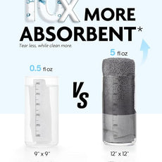 Fantasticlean Microfiber Cleaning Cloth Roll -675 Pack, Tear Away Microfiber Towels, 12