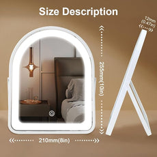 Rechargeable Vanity Mirror with Lights,10