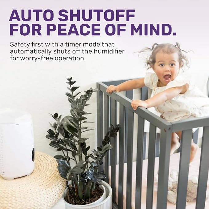 Dr. Noze Best | BreatheEZ - Humidifier | Pediatric ENT-Designed Baby Care | Targeted Humidity | No Standing Water | Clean Mist Humidifier