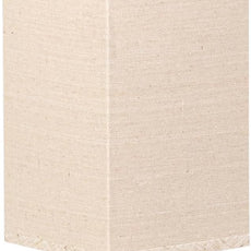 aooshine Brown Small Table Lamp - Bedside Lamp for Bedroom, Minimalist Nightstand Lamp with Square Shade, Desk Lamp for Kids Room