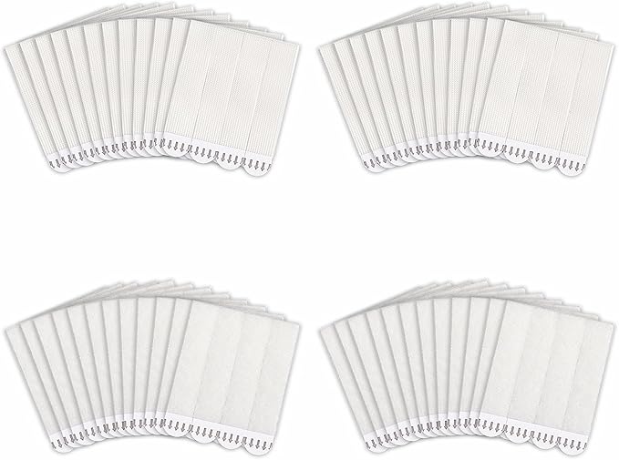 180-Pairs(360 Strips) Large Picture Hanging Strips Heavy Duty, Removable Hook and Loop Tape Picture Hanger Damage Free, Waterproof Adhesive Strips for Frame Hanging, Heavy Duty