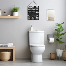 YCYD Family Wall Decor, Interesting Things i Do in My Spare Time Sign 8 x 10 Inches, Home Sign Wall Decor Car Guy Lovers Gift Home Boy lady Room Sign Decoration