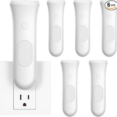 4 in 1 Emergency Lights for Home Power Failure, 6 Pcs Rechargeable LED Flashlight Plug in Wall, Automatic Turn-On Power Outage Night Light Flashlight for Hurricane Preparedness Items