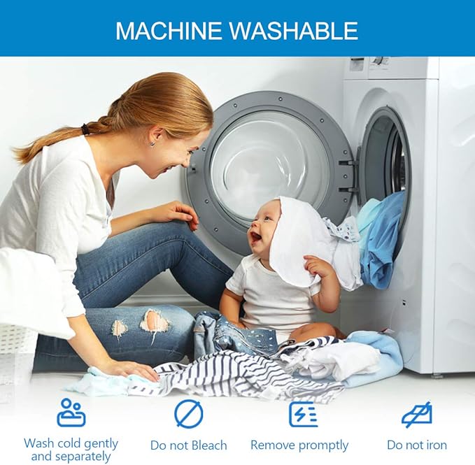 King Size Quilted Fitted Waterproof Mattress Pad, Premium Hollow Material Filling Mattress Protector, Breathable, Quiet, Cooling, Machine-Washable Mattress Cover with 21” Deep Pocket