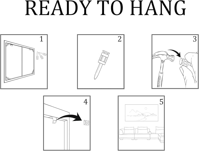 AJAZIKO Large Plum Blossom Canvas Wall Art, Brown Wall Decor, Living Room Cherry Blossom Bedroom Pictures, Framed Artwork, Modern Canvas Paintings, 31x70