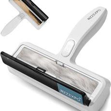 Roller Pet Hair Remover – Original Size Reusable Lint Roller for Cat & Dog Hair on Furniture, Couch, Carpet, Car, Rugs & Bedding – Portable, Eco-Friendly