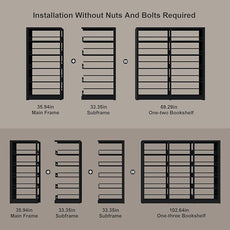 Black Subframe - Cannot be Used Alone, Need to be Used in Conjunction with The 68.9