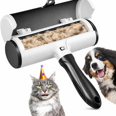 Reusable Pet Hair Remover - Dog and Cat Hair Remover from Carpet Sofa Forniture - Fur Remover Roller