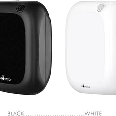 Aromely Smart Bluetooth Nebulizing Aromatherapy Scent Diffuser, Essential Oil Diffuser for Home, Spa & Office, Waterless Aroma Diffuser, App Controlled Perfect Air Freshener up to 1,500 SQFT - Black