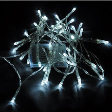 Karlling Battery Operated White 40 LED Fairy Light String Wedding Party Xmas Christmas Decorations(White,5 Pack)