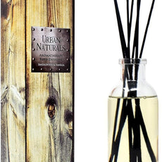 Urban Naturals Sandalwood & Vanilla Reed Diffuser Oil Gift Set | Tahitian Vanilla intermeshes & Desert Sandalwood Mingle to Create a Southern Bourbon Scent! | Great Idea
