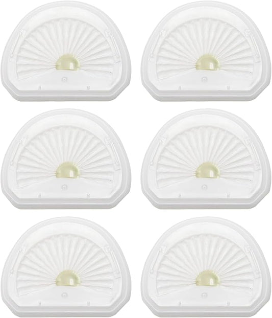VLPF10 Replacement Filters Compatible with Black and Decker Dustbuster Hand Vacuum Model HLVA315J HLVA320J00 N575266 by Funmit (6 Pack)