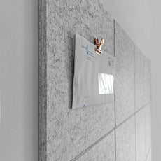 Large Cork Board Alternative | Cork Boards Cork Tiles for Walls | Aesthetic Felt Bulletin Board Pin Board for Office, Home & Classroom | Felt Wall Tiles (12-Pack) | Marble