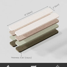 Cork Board Alternative Felt Strip Board 8-Pack 13
