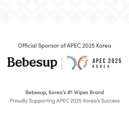 BEBESUP- Korea’s #1 Signature Eco Baby Wipes- 100% Plant-Based 99% Drinkable Water-Based Unscented Ultra-Thick Organic baby wipes Hypoallergenic for sensitive skin Flip-Top 560 Count (8 Packs)