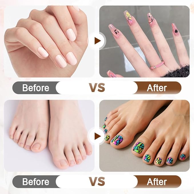 Nail Art Pens for Painting Nails, 2026 Nail Art Markers for Gel Nails, New 12 Colors Nail Art Pens Set, Diy Nail Art Tools for Dotting Drawing Painting Point Liner Christmas Gifts (1 Set)