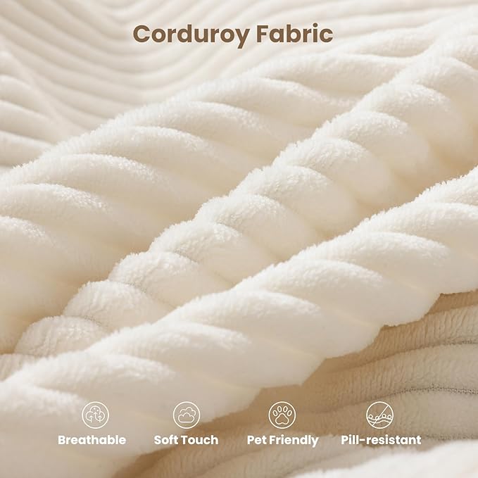 Folding Sofa Bed, Convertible Sleeper Chair with Pilow Foldable Matress, 2 in 1 Pull Out Loveseat Sofa Portable Fold Out Chair Bed Floor Couch Lounge for Living Room Bedroom (Beige, Queen)
