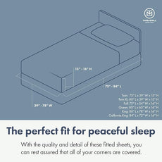 Threadmill 100% Cotton Sheets for Cal King Size Bed - 600 Thread Count Cal King Bed Sheets Set with 16” Deep Pocket - Damask Stripe Sateen Weave 4-Piece Bedding Set with Cooling Effect, Beige