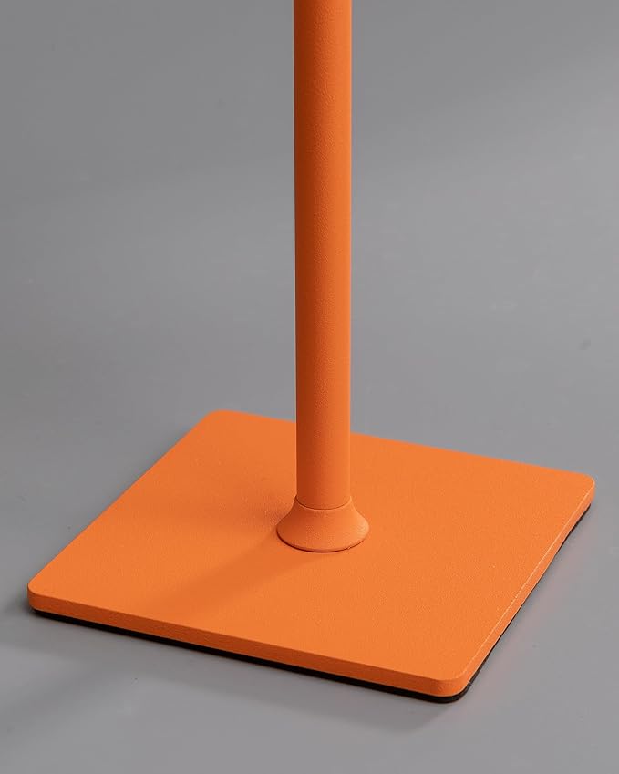 KDG 2 Pack Cordless Table Lamp,Portable LED Desk Lamp, 4000mAh Battery Operated, 3 Color Stepless Dimming Up, for Restaurant/Bedroom/Bars/Outdoor Party/Camping/Coffee Shop Night Light(Orange)