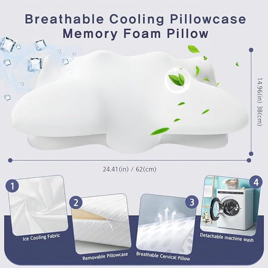 Pillows (White-Gray)