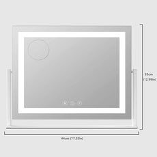 Lighted Makeup Mirror, 17.3