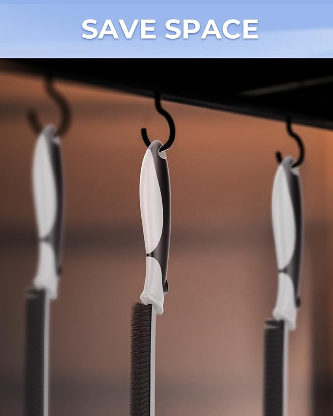 Crevice Cleaning Brushes, Scrub Brush for Hard to Reach Small Space, Home Essentials, Cleaning Supplies, Cleaning Tools for Household Use, Bathroom, Shower, Kitchen, Toilet, Window (3, Red)